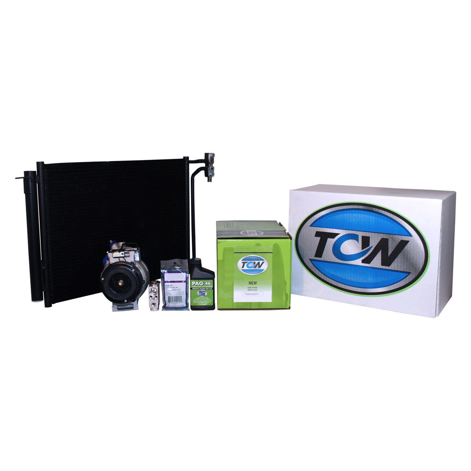 TCW Vehicle A/C Kit KC100042N New The Compressor Warehouse
